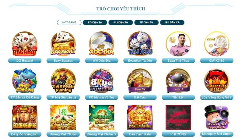 Các trò chơi hấp dẫn tại Shbet