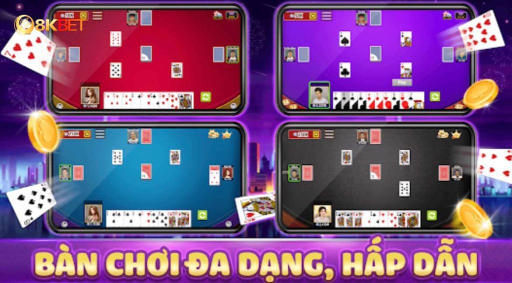 Tìm hiểu tổng quan về sảnh game bài đổi thưởng 8KBET